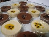 Mousse chocolate, maracujá ou limão tam. G