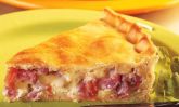 Torta presunto, queijo e tomate